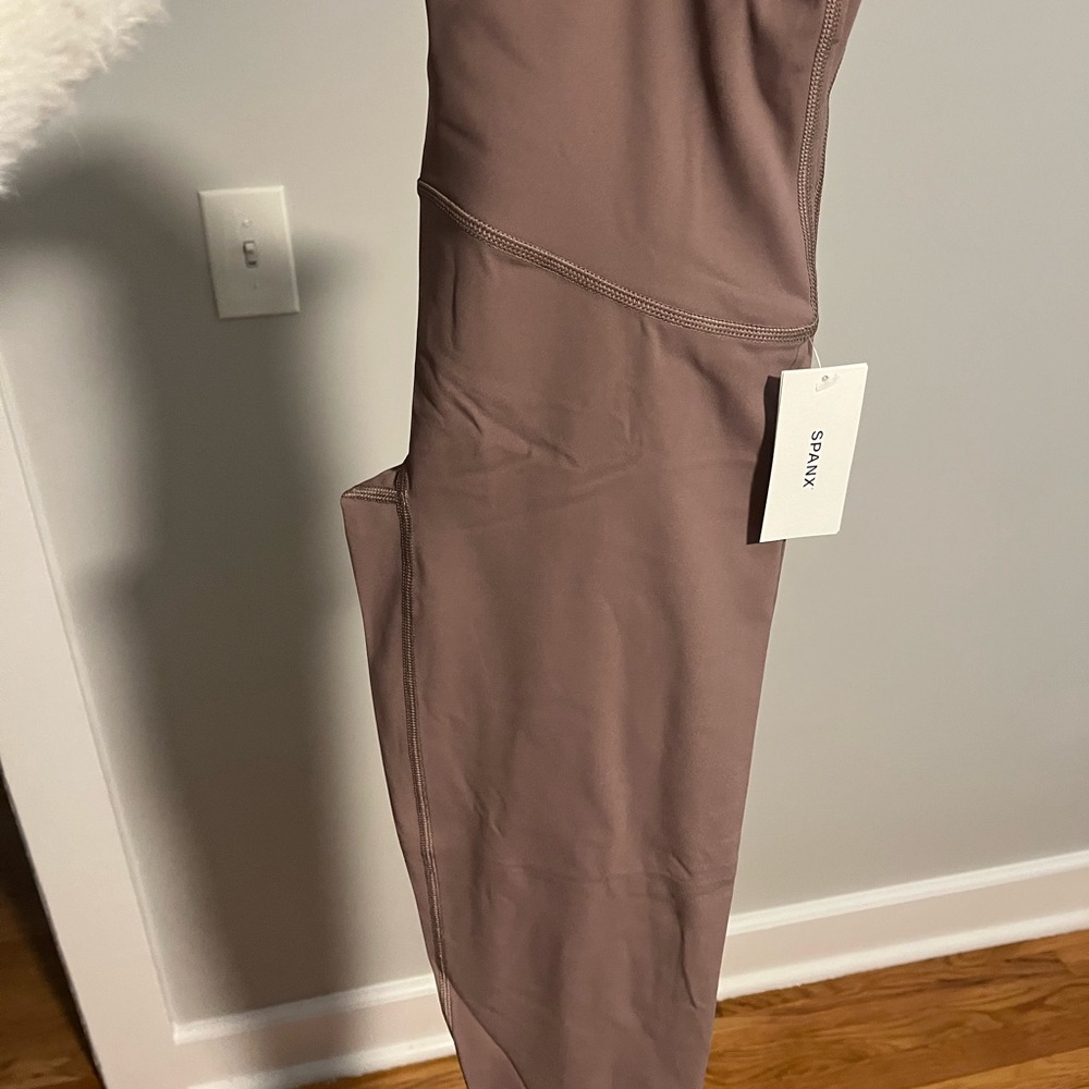 SPANX Taupe Leggings